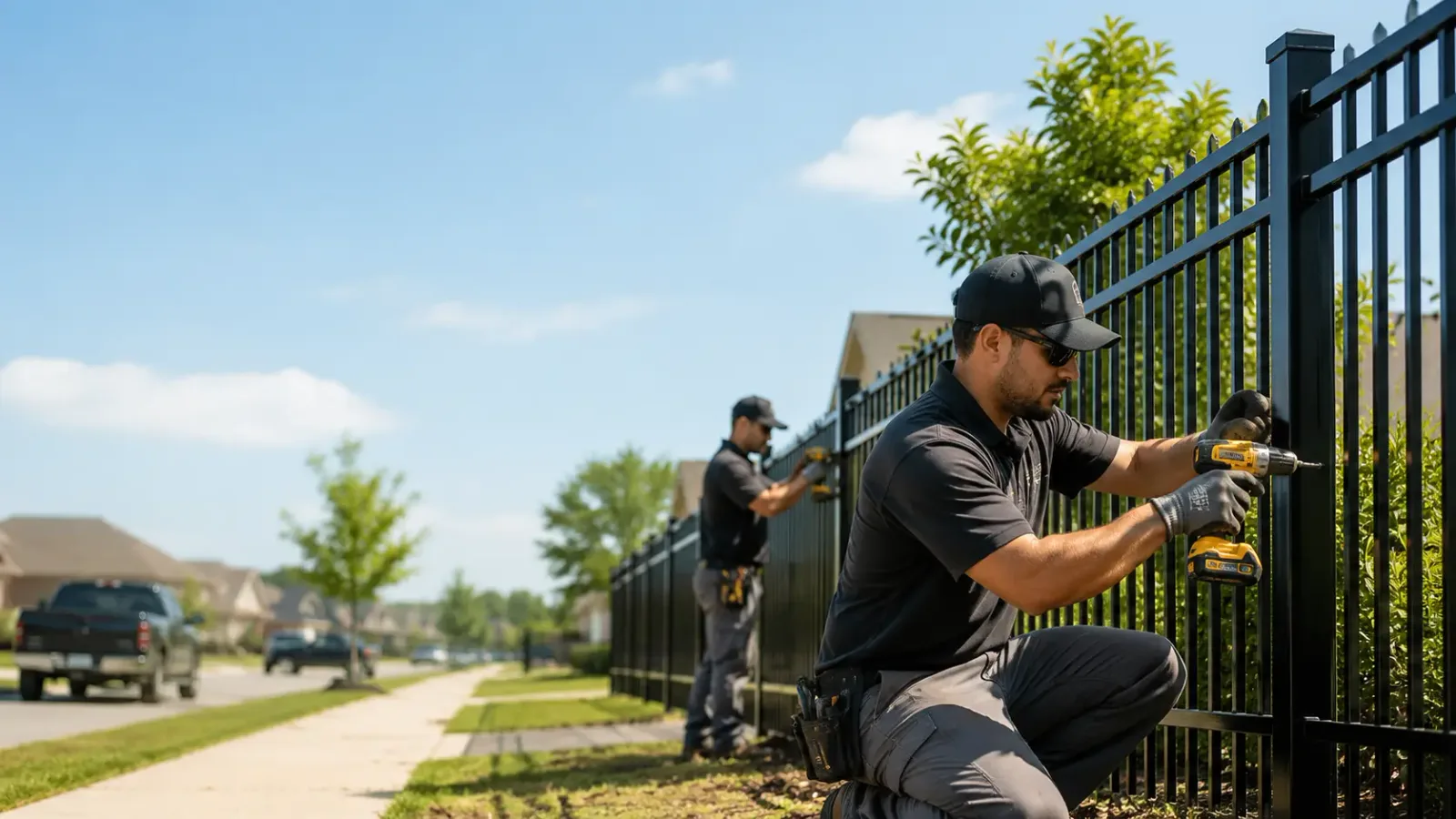 Metal Fence Installation in Truesdale, IA